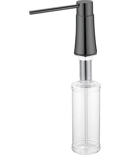Дозатор для мыла Boheme графит глянец - фото 7