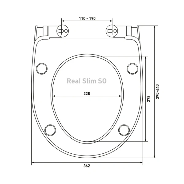 Крышка-сиденье с микролифтом BERGES Real 010 дюропласт (детальная фотография), с микролифтом index_2