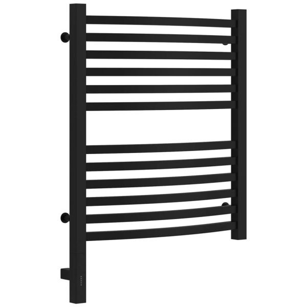 Полотенцесушитель электрический Сунержа Аркус 3.0 50x60 см матовый чёрный, левый 31-5704-6050 (детальная фотография)