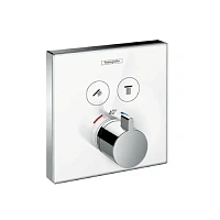Смеситель для душа Hansgrohe ShowerSelect хром/белый
