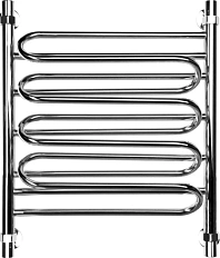 Полотенцесушитель водяной Ника Curve 60x60 см хром
