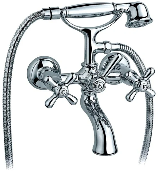 Смеситель для ванны, хром, Nicolazzi Nuova Brenta 2501CR (детальная фотография)