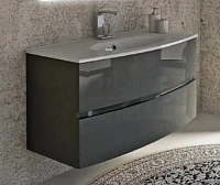 Тумба под раковину подвесная Cezares Dalila 100 см Antracite