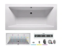 Ванна гидромассажная Riho Lusso 180 x 90 см, JOY
