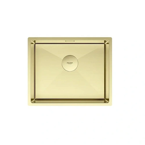 Мойка для кухни Paulmark Next 54 см светлое золото - фото 2