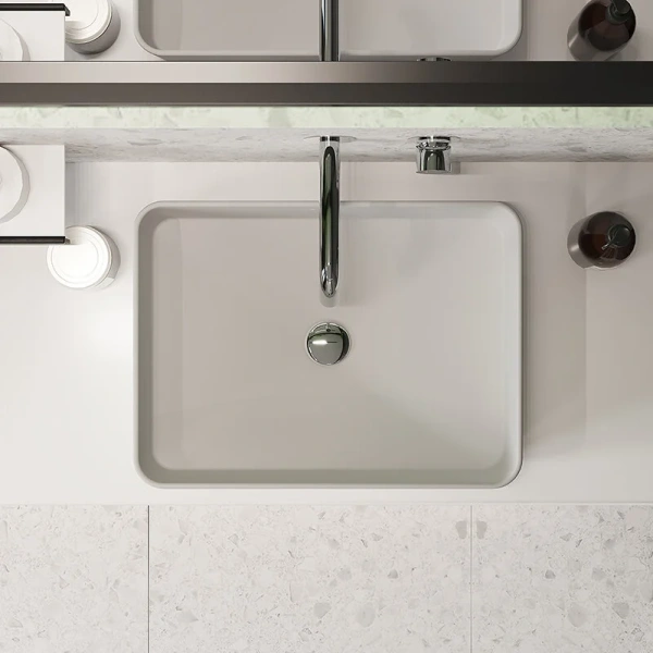 Раковина Aqueduto ESPIRAL 50 см серая матовая ESP0430 (детальная фотография), другие