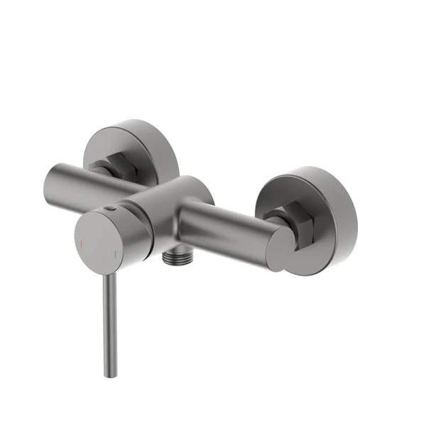 Смеситель для душа Акватек Европа оружейная сталь AQ1360BGM (детальная фотография)