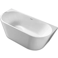 Ванна акриловая Abber 130х70 см белая