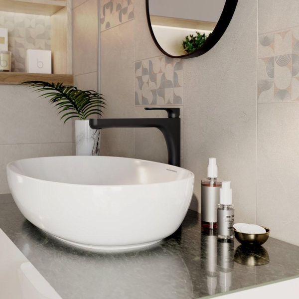 Раковина Kerama Marazzi Plaza 60 см белая глянцевая PLR.wb.60 (детальная фотография), современные, hi-tech