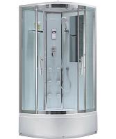 Душевая кабина Black&White 90x90 см стекло прозрачное