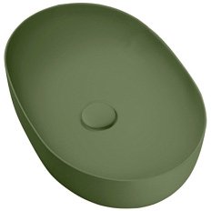 Раковина Kerasan Nolita 60 см накладная, Verde