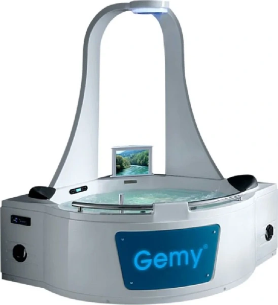 Ванна акриловая Gemy G9070 (детальная фотография), современныe, hi-tech