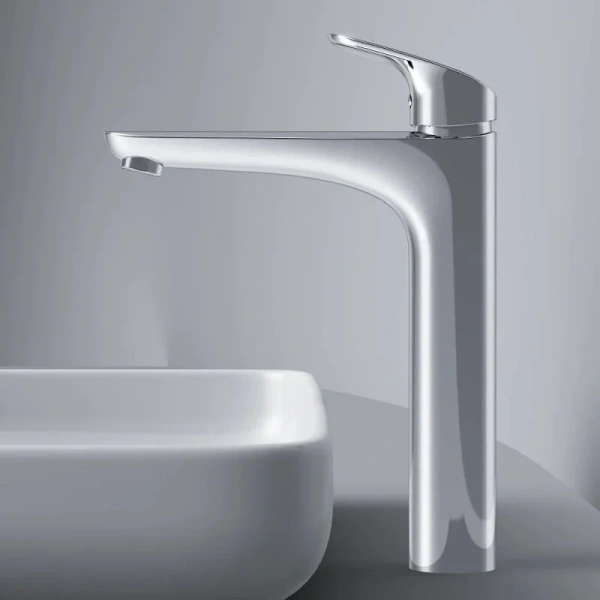 Смеситель для раковины AM.PM Like высокий излив 170 мм хром F8092200 (детальная фотография), однорычажные, двухрычажные