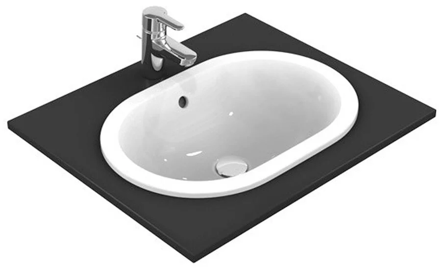 Раковина Ideal Standard Connect 62 см встраиваемая E504901 (детальная фотография)
