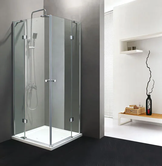 Душевой уголок Cezares Verona 120х120 см стекло прозрачное VERONA-W-A-2-120-C-Cr (детальная фотография)