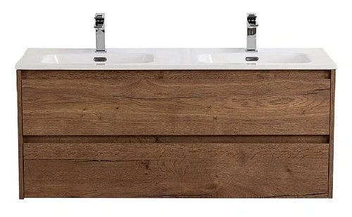 Тумба под раковину подвесная BelBagno Kraft 120 см Rovere Tabacco - фото 9