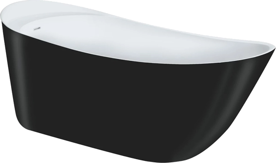 Ванна акриловая, цвет Black Agate, Lagard Minoti lgd-mnt-ba (детальная фотография)