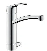 Смеситель для кухни Hansgrohe Focus M41 с запорным вентилем