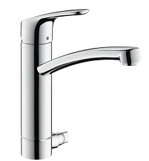 Смеситель для кухни Hansgrohe Focus M41 с запорным вентилем