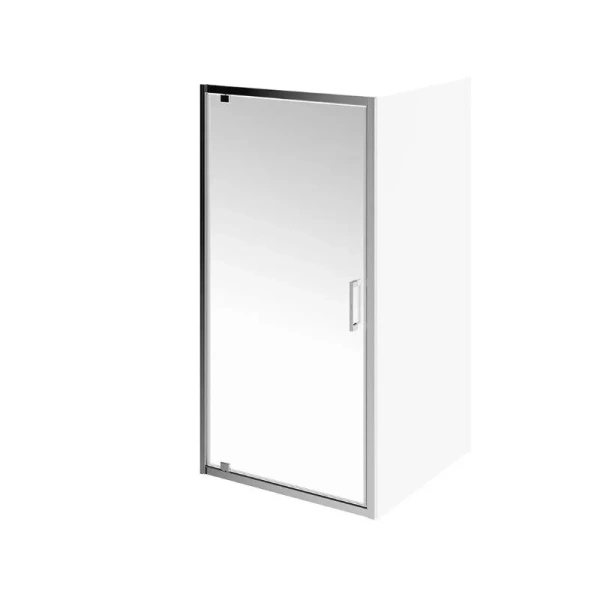 Душевая дверь в нишу Kerama Marazzi Vetro 100 см профиль хром VE.100.PD.CR (детальная фотография), 100 см