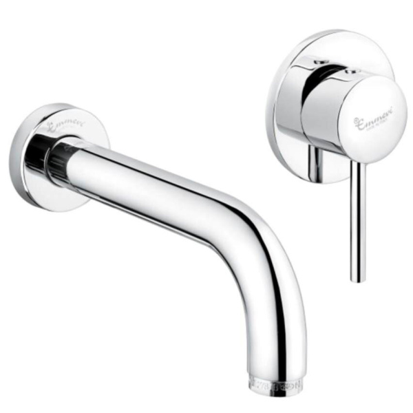 Смеситель для раковины зачищенный хром Emmevi Piper CSP45055 (детальная фотография)