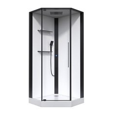 Душевая кабина Black&White Galaxy G8035 90x90 см с гидромассажем