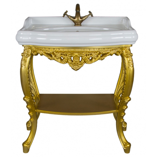 Консоль напольная Tessoro Isabella 80 (детальная фотография), керамические