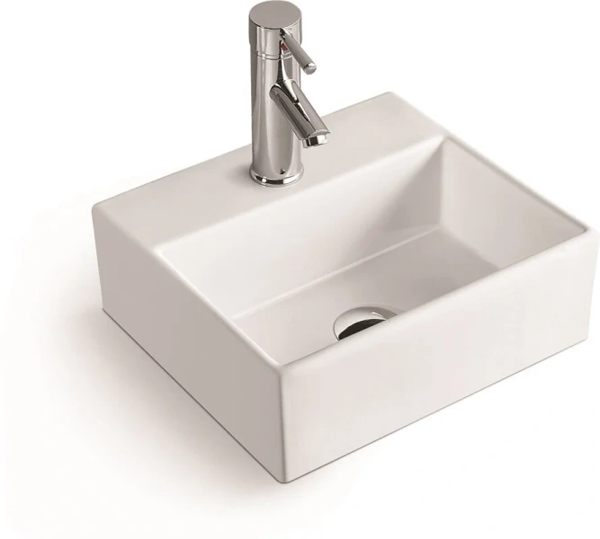 Раковина SantiLine 33 см белая SL-2001 (детальная фотография)