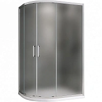 Душевой уголок Abber Schwarzer Diamant 120x80 см стекло матовое