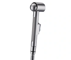 Гигиенический душ с держателем WasserKRAFT никель