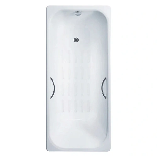 Ванна чугунная Delice Aurora 160x75 с антискользящим покрытием - фото 1