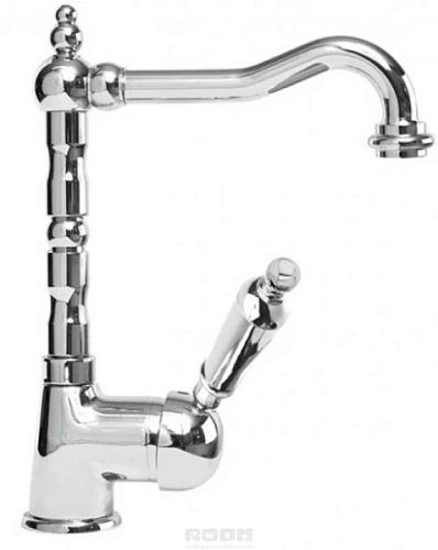 Смеситель для раковины Cezares Elite хром, ручка металл - фото 2