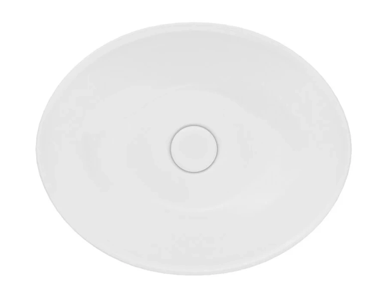 Раковина IDDIS Cloud 41 см белая глянцевая CLOWS06i27 (детальная фотография), накладные (на столешницу), пристенные