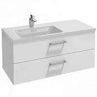 Тумба под раковину подвесная Jacob Delafon Vox 100 см левая белый блестящий