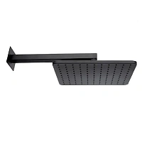 Верхний душ Bossini Cosmo черный матовый