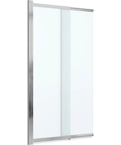 Шторка для ванны Cezares Slider 100х150 см стекло рифленое - фото 1