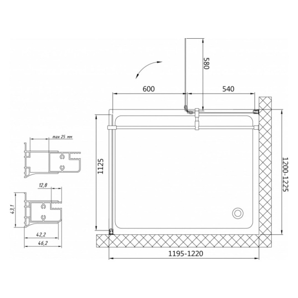 Схема (детальная фотография), квадратные
