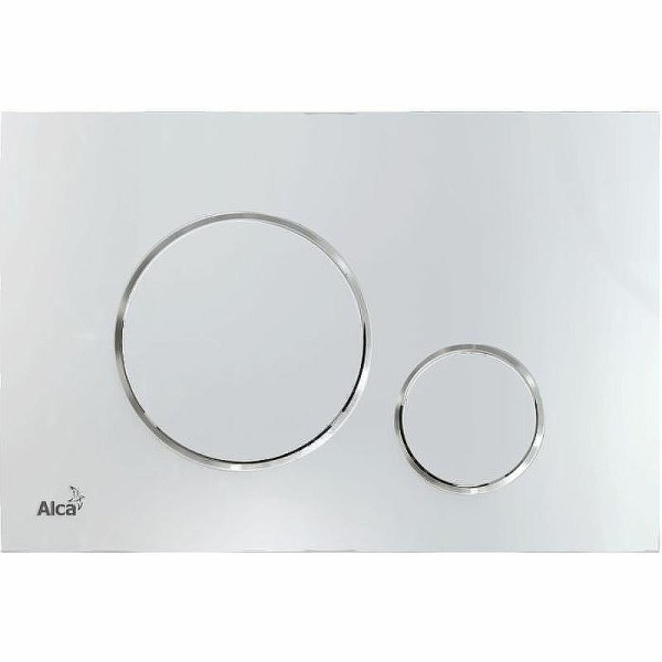 Инсталляция для унитаза Alcaplast кнопка смыва хром AM101/1120-4:1 RU M671-0001 (детальная фотография), в наличии