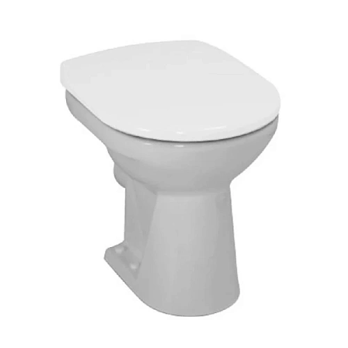 Унитаз напольный Laufen Pro с горизонтальным выпуском - фото 1