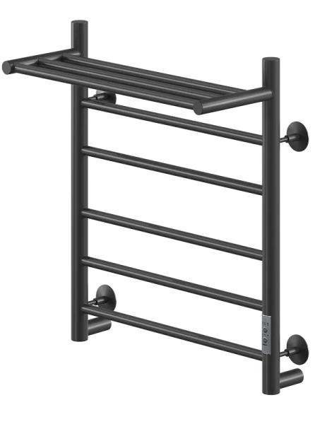 Полотенцесушитель электрический Ника WAY 60х50 см черный матовый WAY-2 60/50 с/п черн U (детальная фотография)