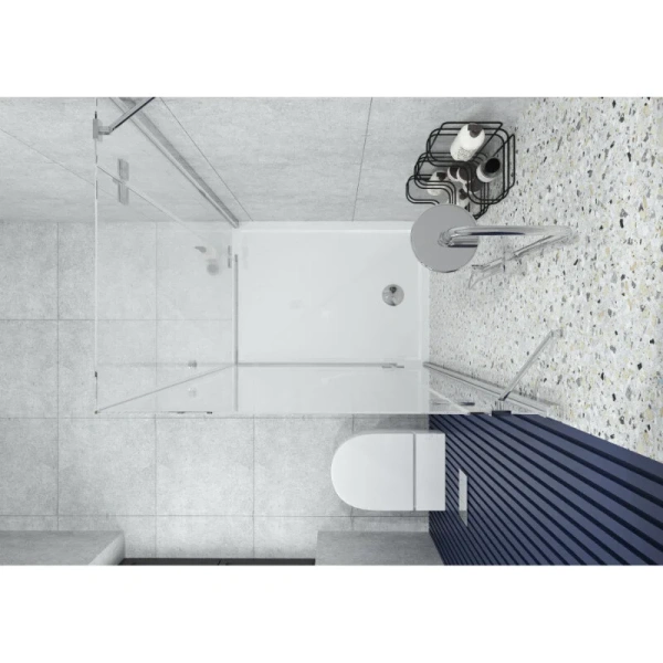 Душевой поддон Акватон Калифорния 120х80 см белый 1A737636CA010 (детальная фотография), прямоугольные