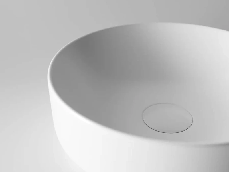 Раковина Ceramica Nova Element 35,5 см белая матовая CN6006 (детальная фотография), одинарные