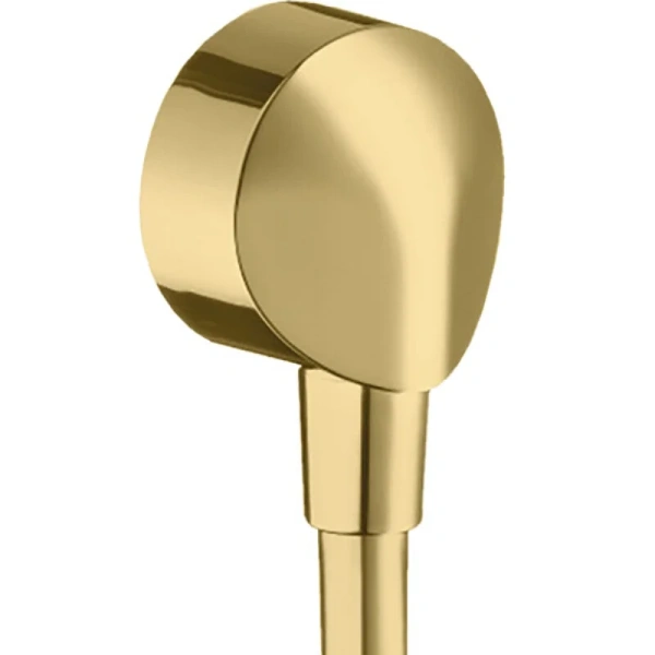 Шланговое подсоединение Hansgrohe FixFit полированное золото 27454990 (детальная фотография)