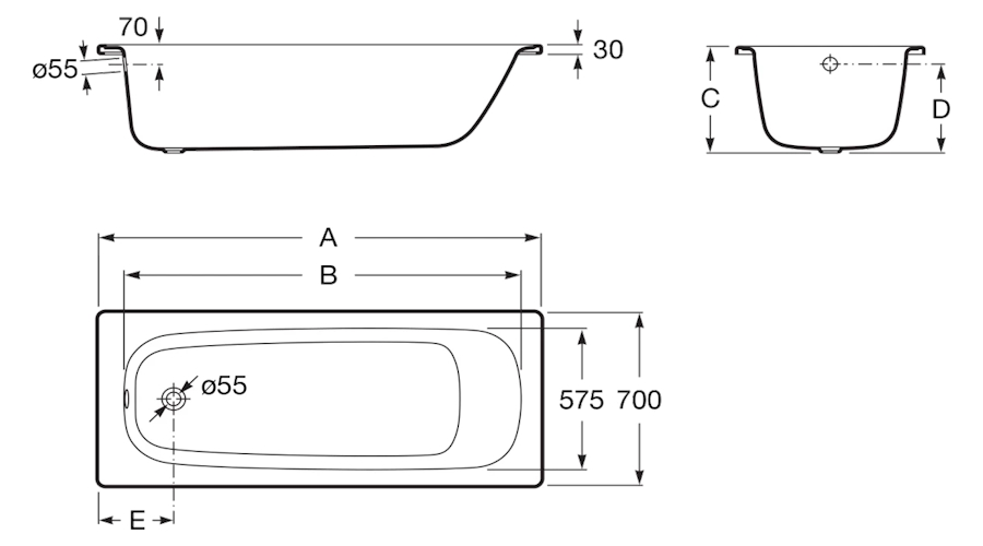 Схема (детальная фотография), прямоугольные