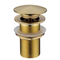 Донный клапан Boheme matt gold