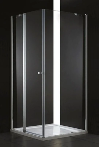 Душевая дверь Сezares Elena 80 см профиль хром ELENA-W-40/40-C-Cr (детальная фотография), современные, hi-tech