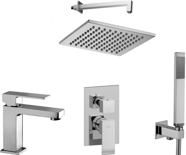 Душевой комплект Paffoni Elle 5 в 1 хром 00255131 (детальная фотография)