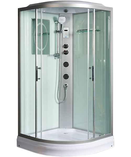 Душевая кабина WeltWasser WW500 100x100 см с гидромассажем WW500 WERRA 1004 (детальная фотография)