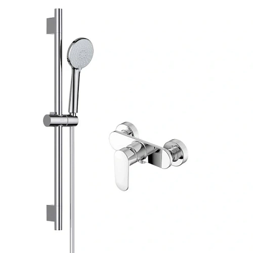 Душевой комплект Акватек Ника хром - фото 1