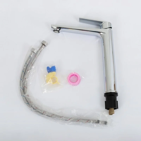 Смеситель для раковины Cezares Comfort хром COMFORT-LC-01-W0 (детальная фотография), на столешницу